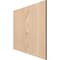 Ekena Millwork 15 3/4W x 15 3/4H x 3/8T Wood Hobby Board, Red Oak HBW16X16X375ARO - alternate 2
